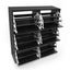 Wooden Shoe Cabinet Shoes Storage Rack Organiser Wooden Shelf Drawer 54 Pairs Carousel 8