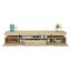 TV Stand Television Cabinet Entertainment Unit 1 Drawer 2 Doors Carousel 8
