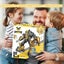 Transform The Toy Into A Robot With 5 Vehicles, Assemble And Disassemble Carousel 3