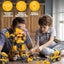 Transform The Toy Into A Robot With 5 Vehicles, Assemble And Disassemble Carousel 4