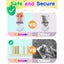 Montessori Toys for Age3+ Boys Girls,Wooden Sorting Stacking Toys for Todd Carousel 10