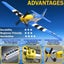 Remote Control Aircraft Plane,RC Plane with 3 Modes That Easy to Control,One-Key Carousel 13
