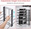 Pots and Pans Organizer for Cabinet, 8 Tier Pot Rack with 3 DIY Methods, Adjusta Carousel 11