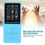 Mp3 Player, Mini Plug Card Video MP4 1.8 Inch Max Support 32GB (Blue) Carousel 6