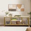 TV Stand Modern Console 3 Tier Carousel 3