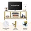 TV Stand Modern Console 3 Tier Carousel 5