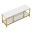 TV Stand Modern Console 3 Tier Carousel 6