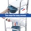 Aluminum Shower Toilet Commode Chair Bathroom Bedside Wheelchair Seat Carousel 5
