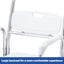 Aluminum Shower Toilet Commode Chair Bathroom Bedside Wheelchair Seat Carousel 8