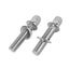 stainless steel drum tight screw 2PCS Iron Drum Tight Screw Stainless Steel Carousel 5