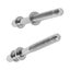 drum tension rods stainless steel drum tight screw 2PCS Iron Drum Tight Screw Carousel 6