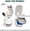 Digital Automatic Cat Feeder, Smart Pet Feeder with 48 Hour Timer Carousel 6