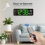 13 In Large LED Digital Wall Clock for Living Room Office Decor Carousel 4