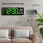 13 In Large LED Digital Wall Clock for Living Room Office Decor Carousel 7