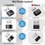 Undetectable Metal USB Mouse Mover with Switch Button Automatic Mouse Shaker Carousel 10