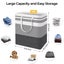 Large Laundry Basket Waterproof Laundry Hamper Collapsible 100L Carousel 8