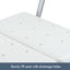 Shower Chair Stool Bath Seat Bench Carousel 7