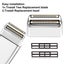 3 Pack Shaver Replacement Foil Cutter Carousel 9
