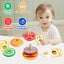 Montessori Toys Wooden Burger Sorting Stacking Toys For Toddlers Preschool Educa Carousel 8