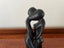 Vintage Hand Carved Romantic Couple Wood Sculpture Carousel 2