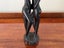 Vintage Hand Carved Romantic Couple Wood Sculpture Carousel 3