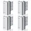4 Pack Home Security Door Reinforcement Lock Carousel 7