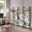 Bookshelf Display Tier Shelf CD DVD Photo Storage Media Rack Plant Ornament Hold Carousel 4