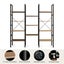Bookshelf Display Tier Shelf CD DVD Photo Storage Media Rack Plant Ornament Hold Carousel 7