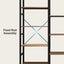 Bookshelf Display Tier Shelf CD DVD Photo Storage Media Rack Plant Ornament Hold Carousel 9