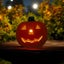 Halloween Pumpkin Decoration,8" LED Halloween Pumpkin Lantern,Pumpkin Shape Lamp Carousel 3