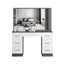 Dressing Table Makeup Vanity Dresser with Mirror Home Bedroom Furniture White GY Carousel 12