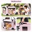 Dog Crate Kennel Soft,Cat Travel Carrier,Pet Cage Carousel 6