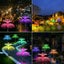 3PCS Outdoor Solar Garden Lights Flower Jellyfish Yard Lights NEW Carousel 3