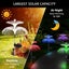 3PCS Outdoor Solar Garden Lights Flower Jellyfish Yard Lights NEW Carousel 4