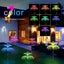 3PCS Outdoor Solar Garden Lights Flower Jellyfish Yard Lights NEW Carousel 6