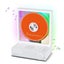 CD Player Portable Bluetooth 5.3 Desktop CD Player with RGB Lights Portable CD P Carousel 9