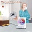 CD Player Portable Bluetooth 5.3 Desktop CD Player with RGB Lights Portable CD P Carousel 12