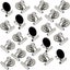 20PCS Magnetic Clips for Fridge Refrigerator Wall Recipes Memo Magnets Carousel 3