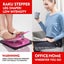 Mini Stepper,Under Desk Pedal Exerciser,Folding Colorful Foot Peddle,Physical Th Carousel 4
