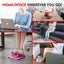 Mini Stepper,Under Desk Pedal Exerciser,Folding Colorful Foot Peddle,Physical Th Carousel 6