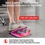 Mini Stepper,Under Desk Pedal Exerciser,Folding Colorful Foot Peddle,Physical Th Carousel 7
