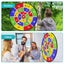 Dart Board for Kids,Kids Dart Board with Sticky Balls Boys Toy Carousel 8