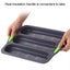 Silicone Baguette Pan French Bread Loaves Baking Mold Carousel 4