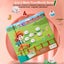 Math Busy Book For Toddlers Magnetic Sticking Preschool Learning Carousel 10