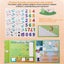 Math Busy Book For Toddlers Magnetic Sticking Preschool Learning Carousel 11