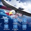 RC Plane, Remote Control Eagle Plane,RTF Airplane,2.4GHZ 2CH Flying Bird with 2 Carousel 10