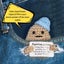 Mini Funny Positive Potato,3 Inch Knitted Crochet Doll,Ideal for Cheer Up Carousel 9