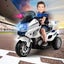 Kids Electric Motorcycle Ride on Toy Police Motorbike Carousel 5