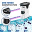 Portable Digital Microscope,200-1000X Pocket Handheld Microscope with Slide Kit Carousel 10