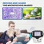 Portable Digital Microscope,200-1000X Pocket Handheld Microscope with Slide Kit Carousel 12